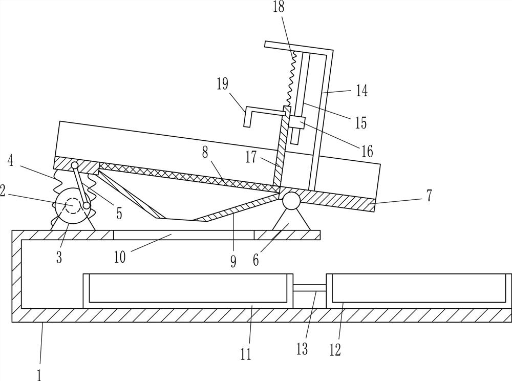 Equipment for screening crushed tea in tea