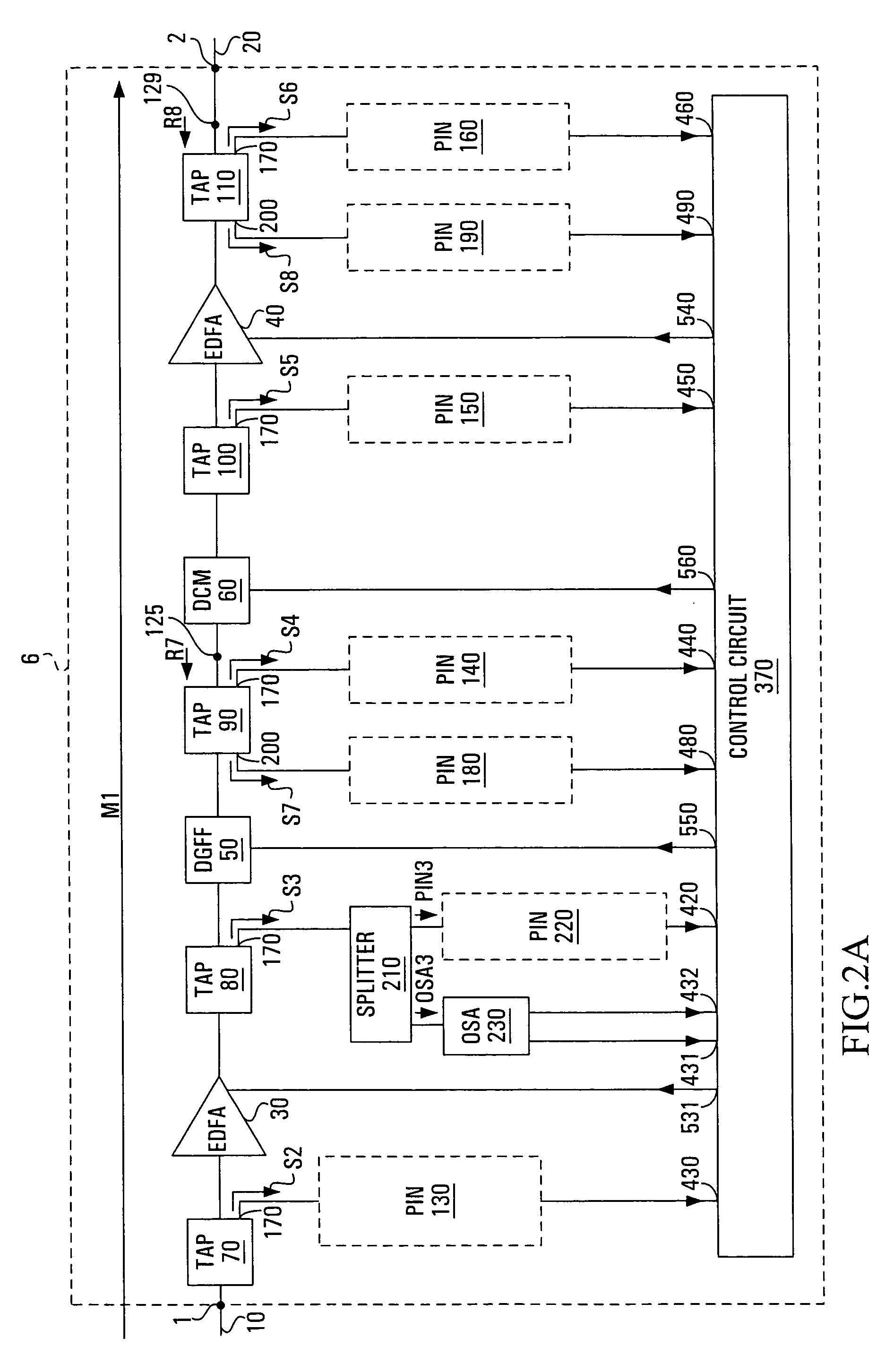 Method of WDM channel tagging and monitoring, and apparatus