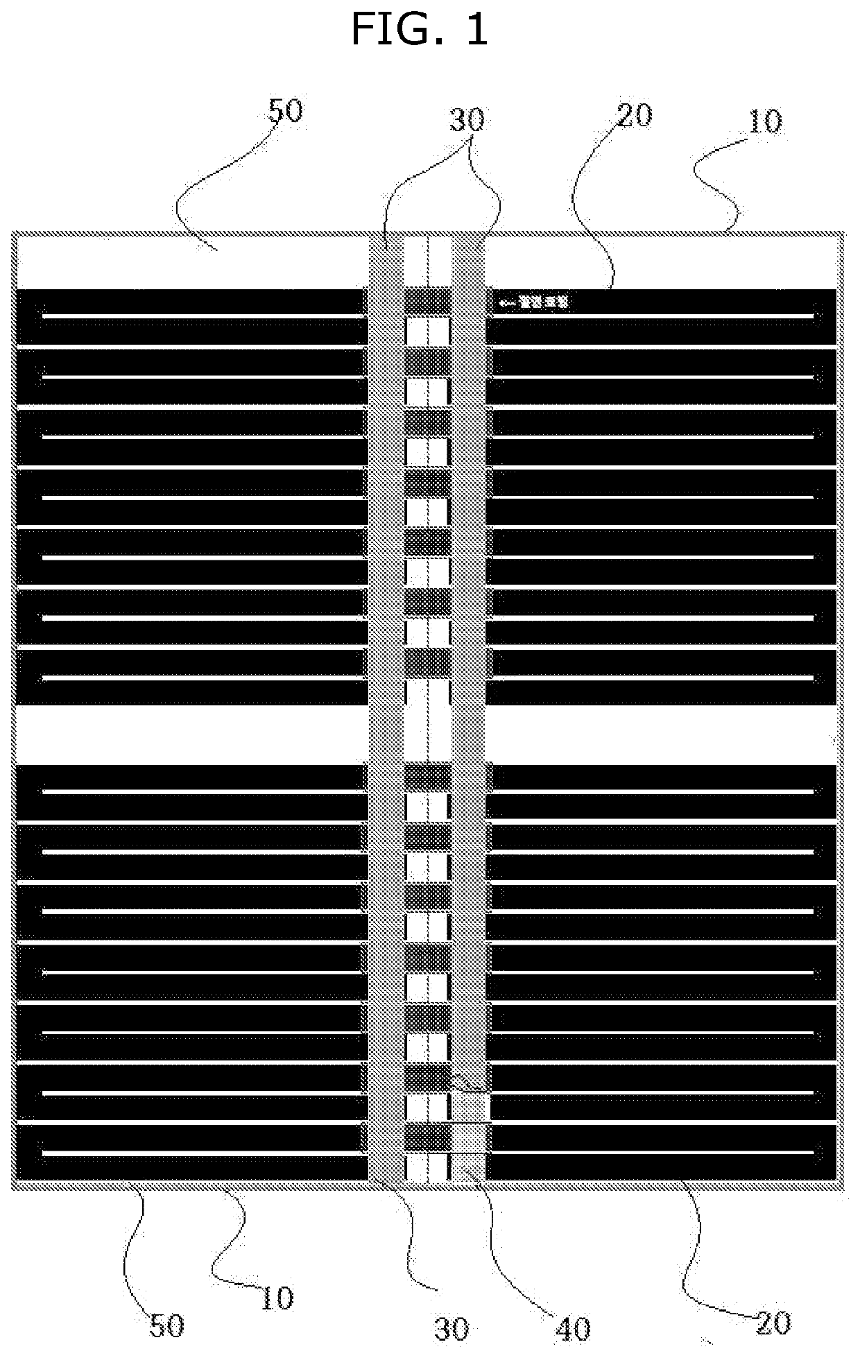 Film type planar heating element for preventing electromagnetic waves