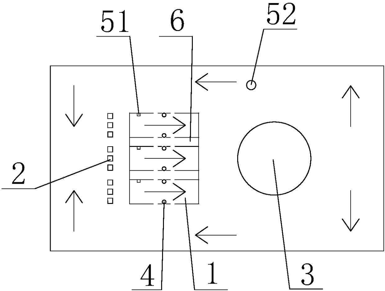 Push flow type runway culture method and culture system used by push flow type runway culture method