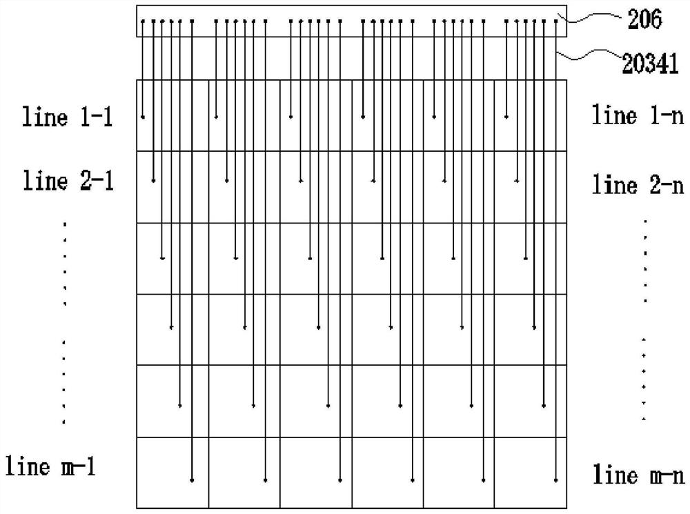 LCD touch display panel