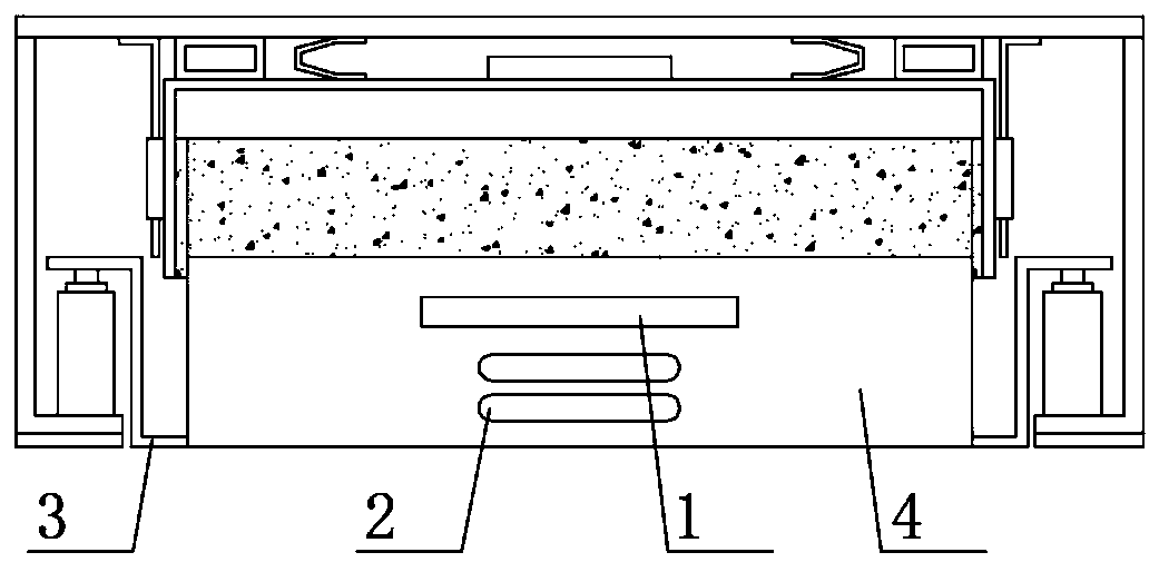 Robot charging device with protection function