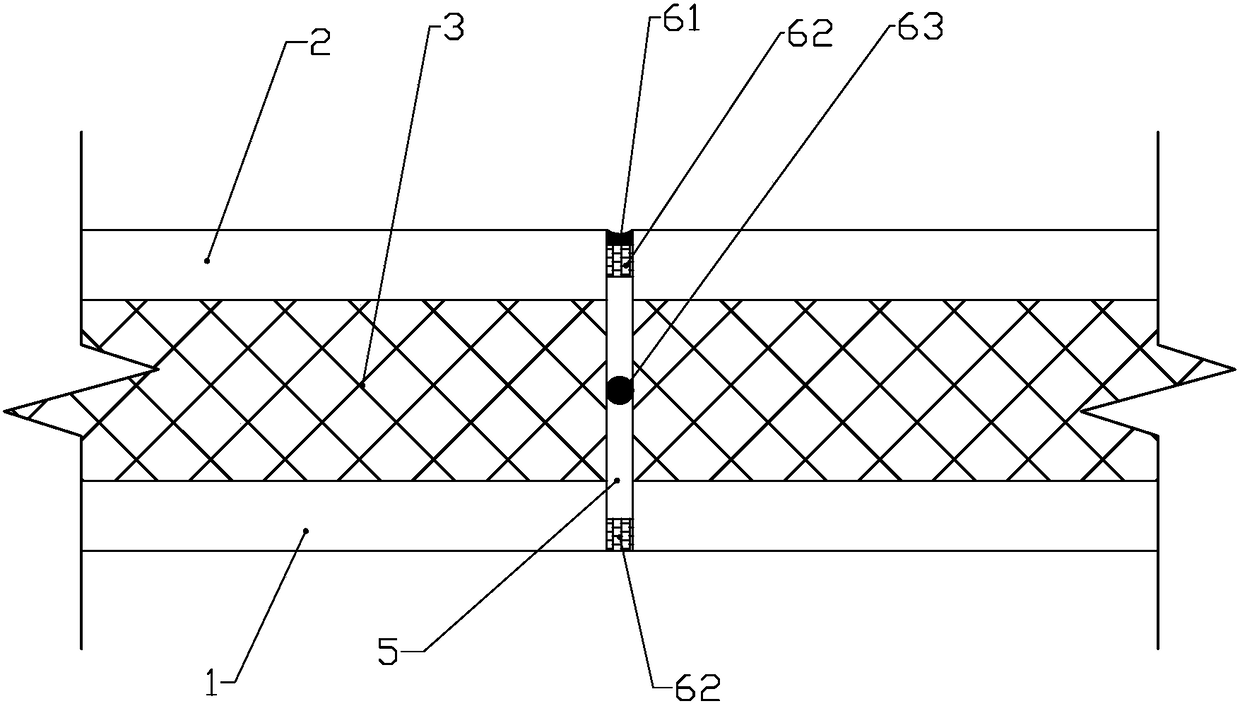 Assembled CF autoclaved ceramic powder aerated concrete external wall hanging plate and manufacturing method thereof