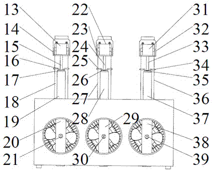 Virtual smell generation device driven by stepping motor