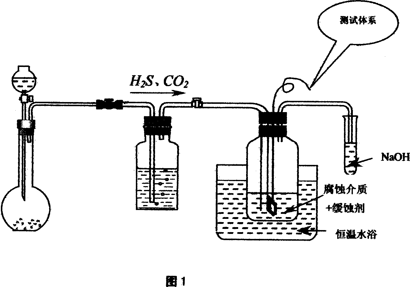 Corrosion inhibitor resistant to H2S and CO2