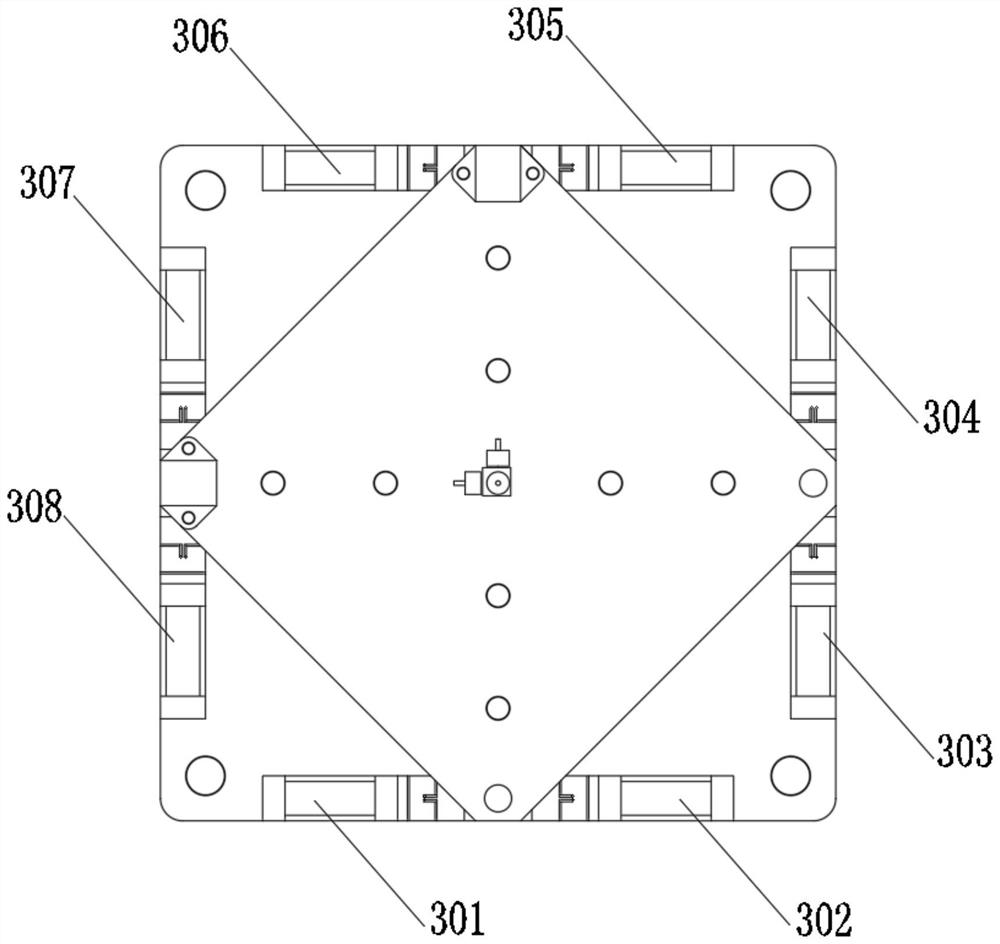 Piezoelectric driving six-degree-of-freedom compliant positioning system and control method thereof