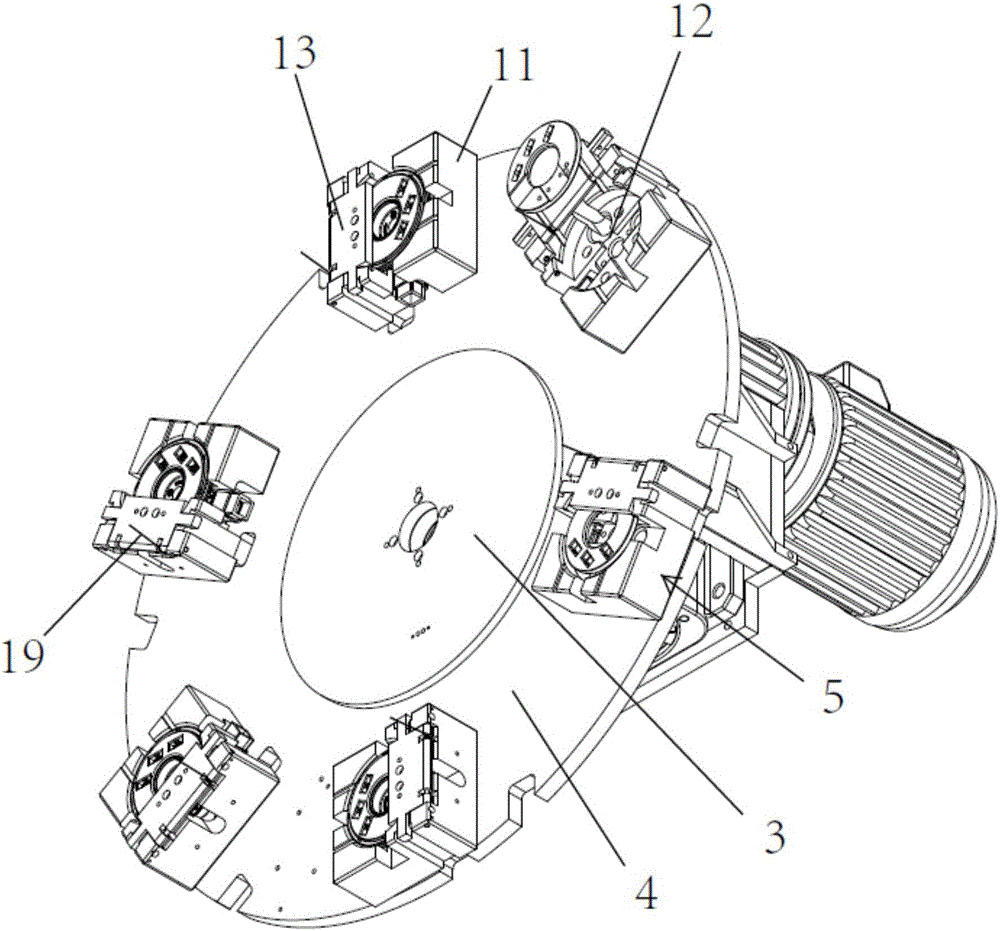 Automatic leaf spring locking equipment for heaters