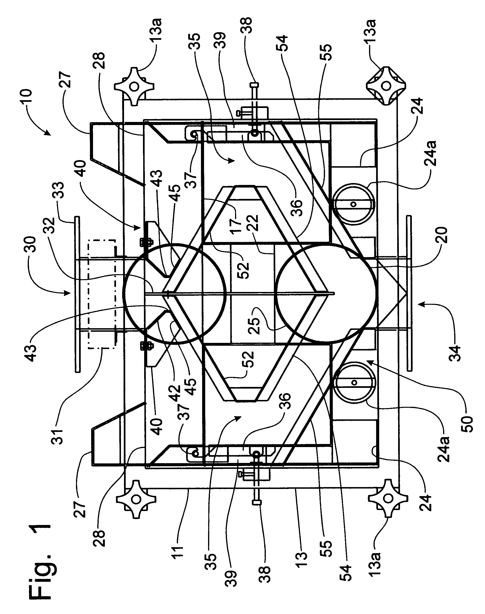 Compact dedusting apparatus