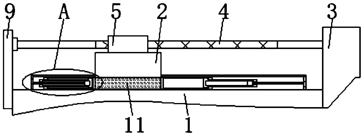 Novel crawler-type shot blasting equipment capable of achieving uniform shot blasting