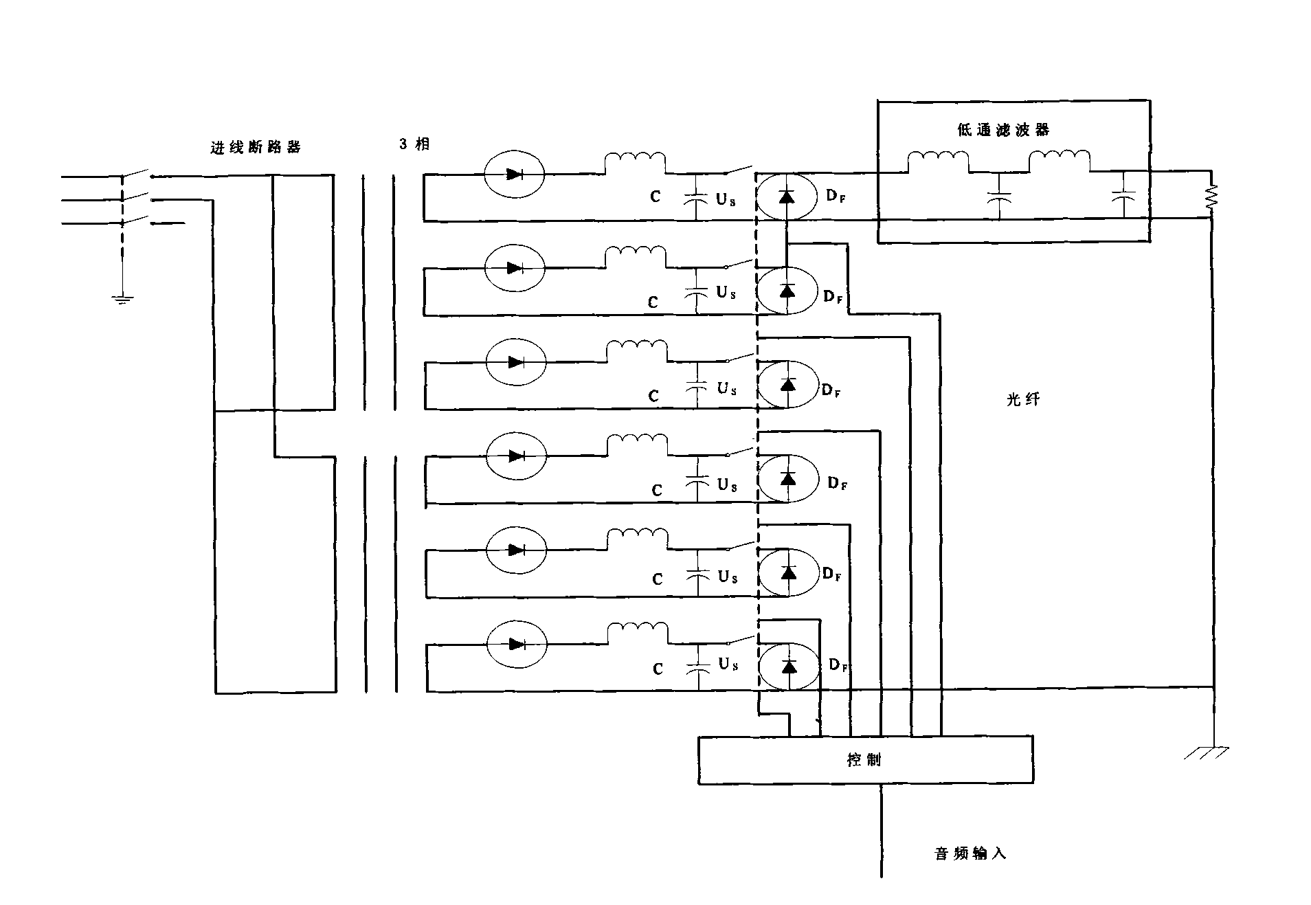 PSM digital circulation controller based on FPGA (Field Programmable Gate Array) and control method thereof