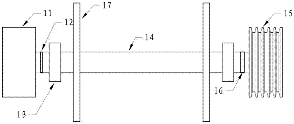 A convenient quick-release hammer crushing system with silo and dust removal device