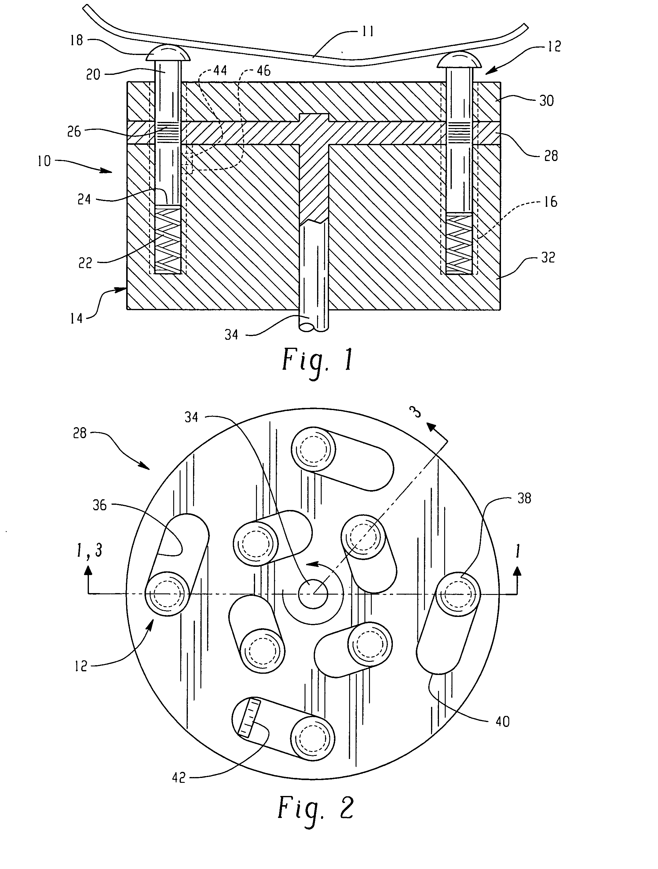 Reconfigurable clamp for a flexible manufacturing system