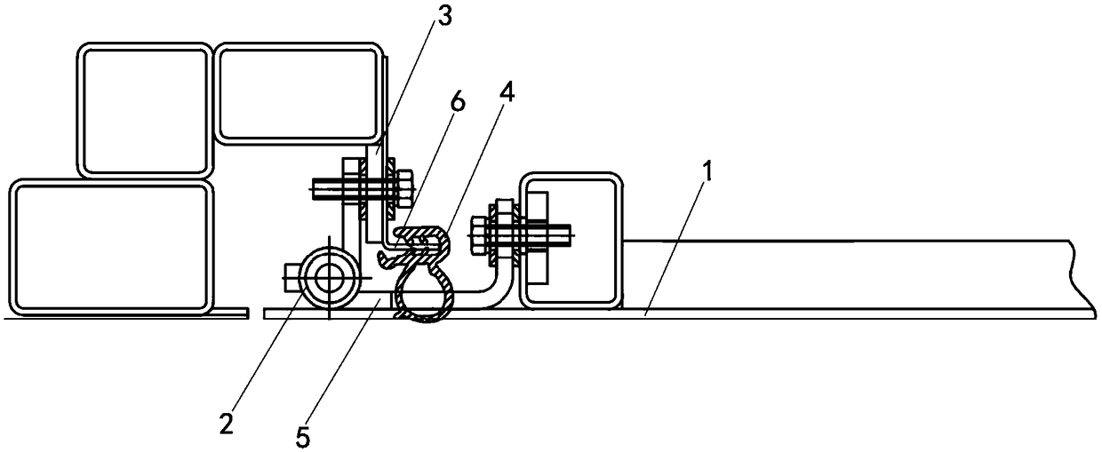 A side-opening hatch door structure of a city bus