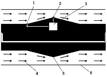 Hole bottom gas content measuring device and method