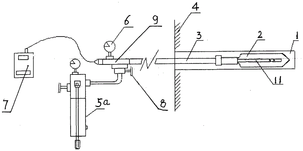 Flexible mine compressive stress monitoring device and its monitoring method