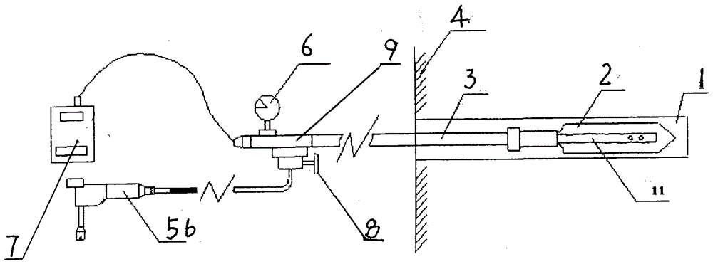 Flexible mine compressive stress monitoring device and its monitoring method