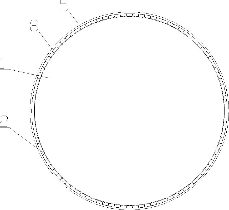 Vertical magnetic separation method and vertical magnetic separation device