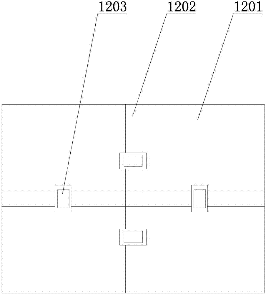 Automatic welding body structure for building and welding system of automatic welding body structure