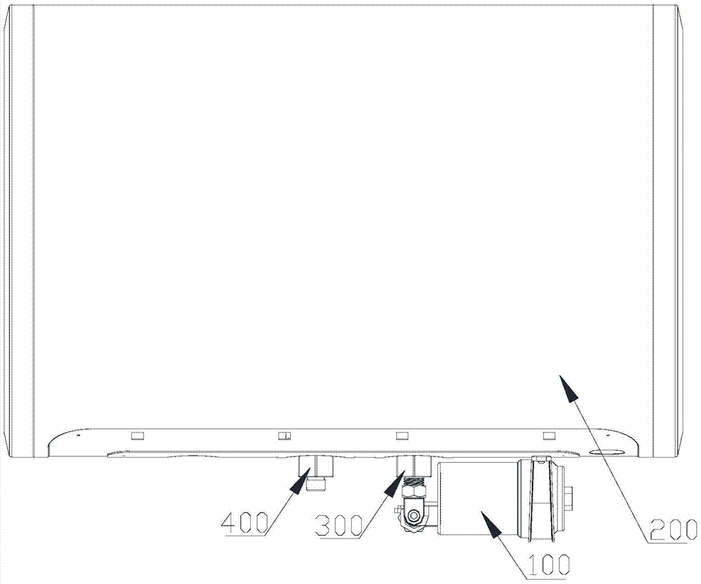 Self-cleaning inlet water filtering apparatus of water heater and water heater