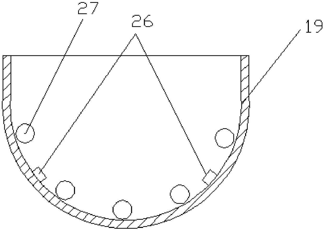 Deep-frying device with function of easily taking out materials