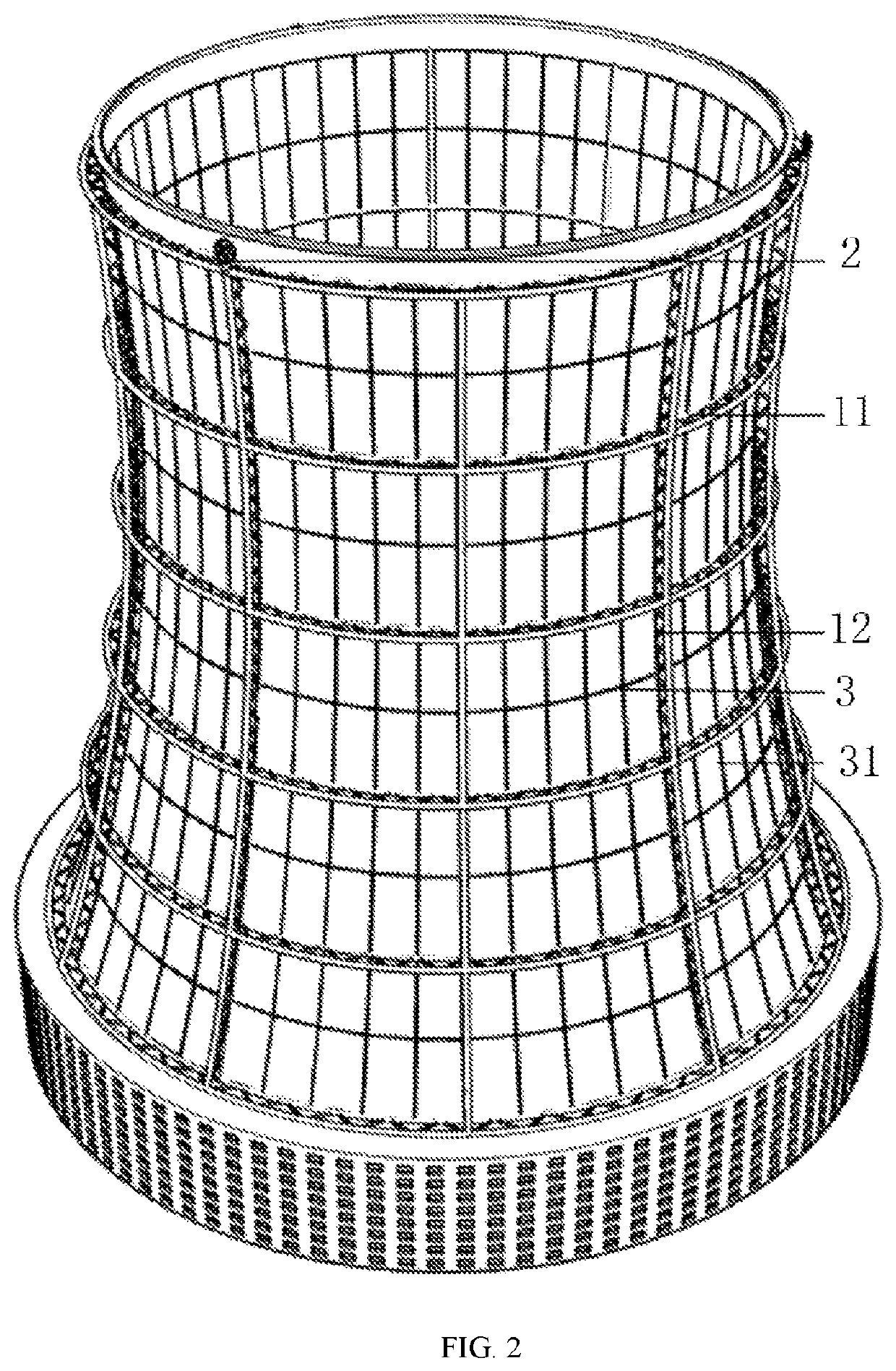 Steel structure cooling tower