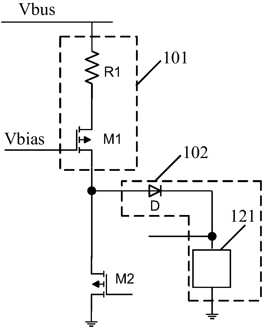 A led dimming control circuit