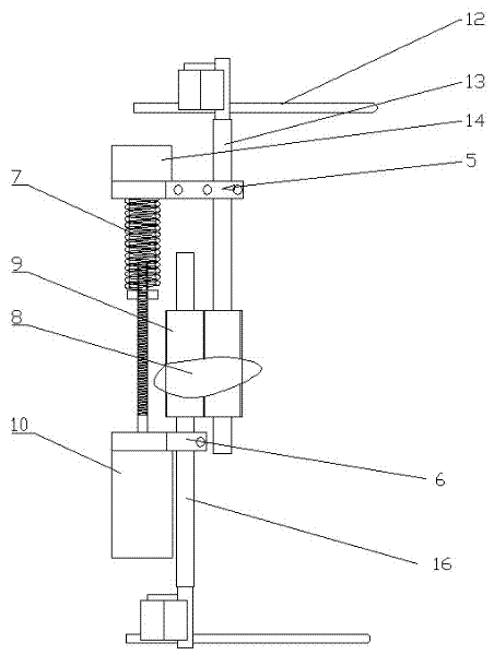 A pulsed fracture healing whole process stress measurement device