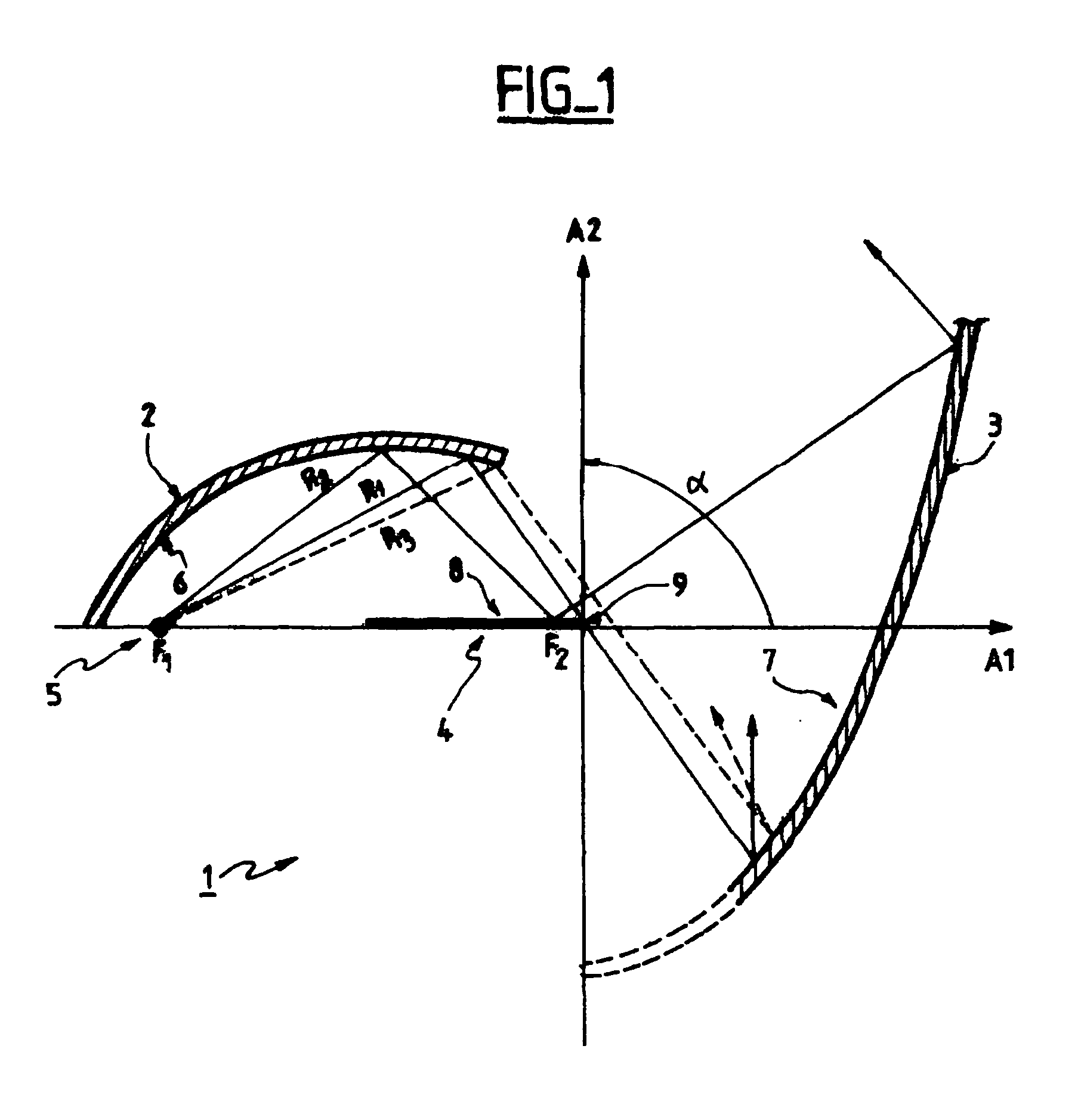 Lighting module for a vehicle headlight