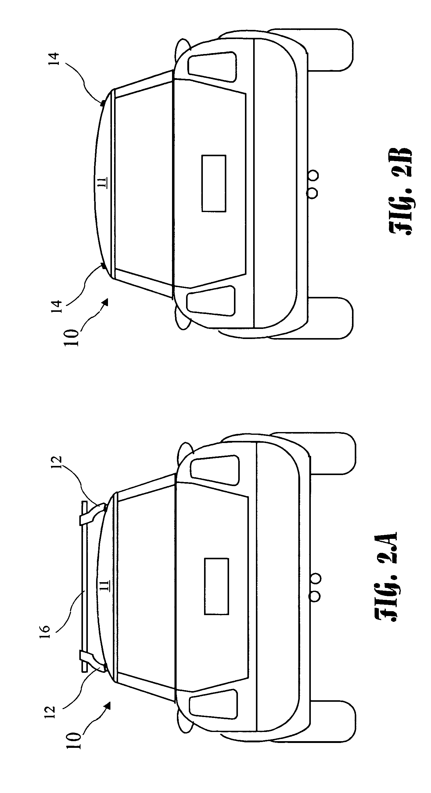 Universal removable roof rack mounting system