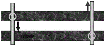 Method for improving recovery ratio of sealed small fault-block oil reservoir through alternate coupling injection and production of oil-water well