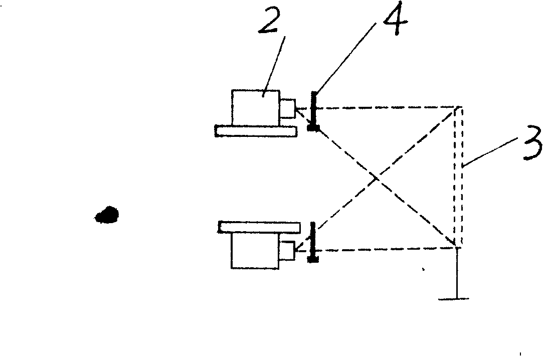 Correcting method for large-scale 3D spliced display wall