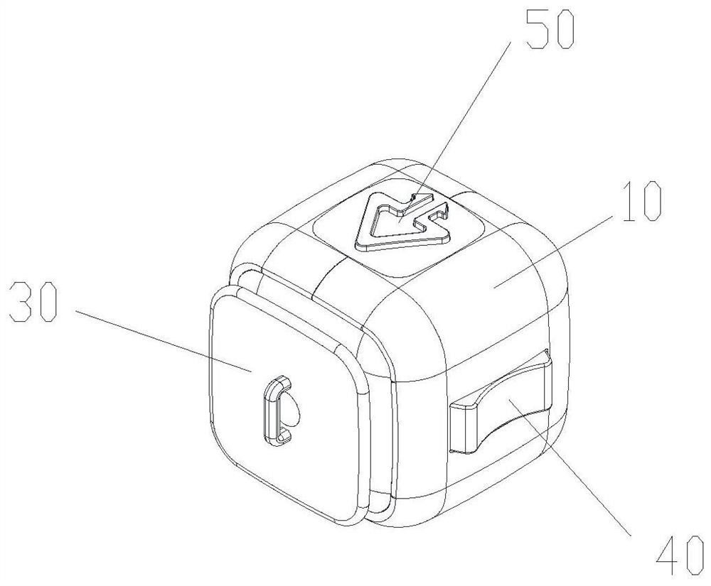 Decompression magic cube toy