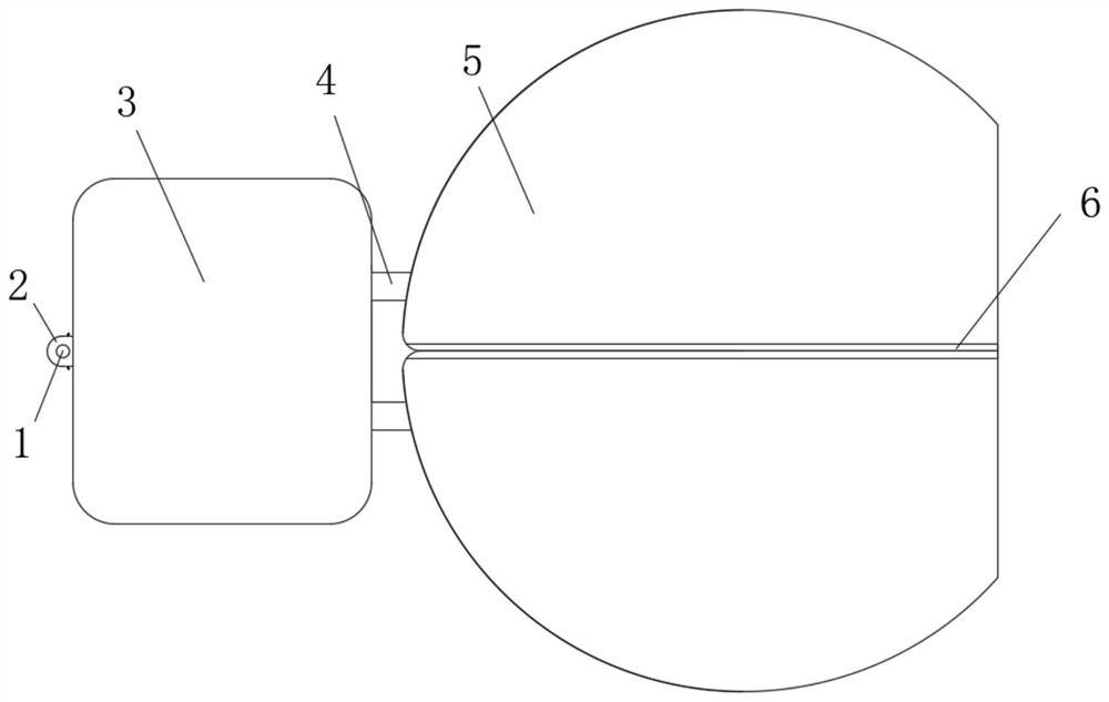 Fluorescent body positioning device applied in puncture operation or abdominal operation