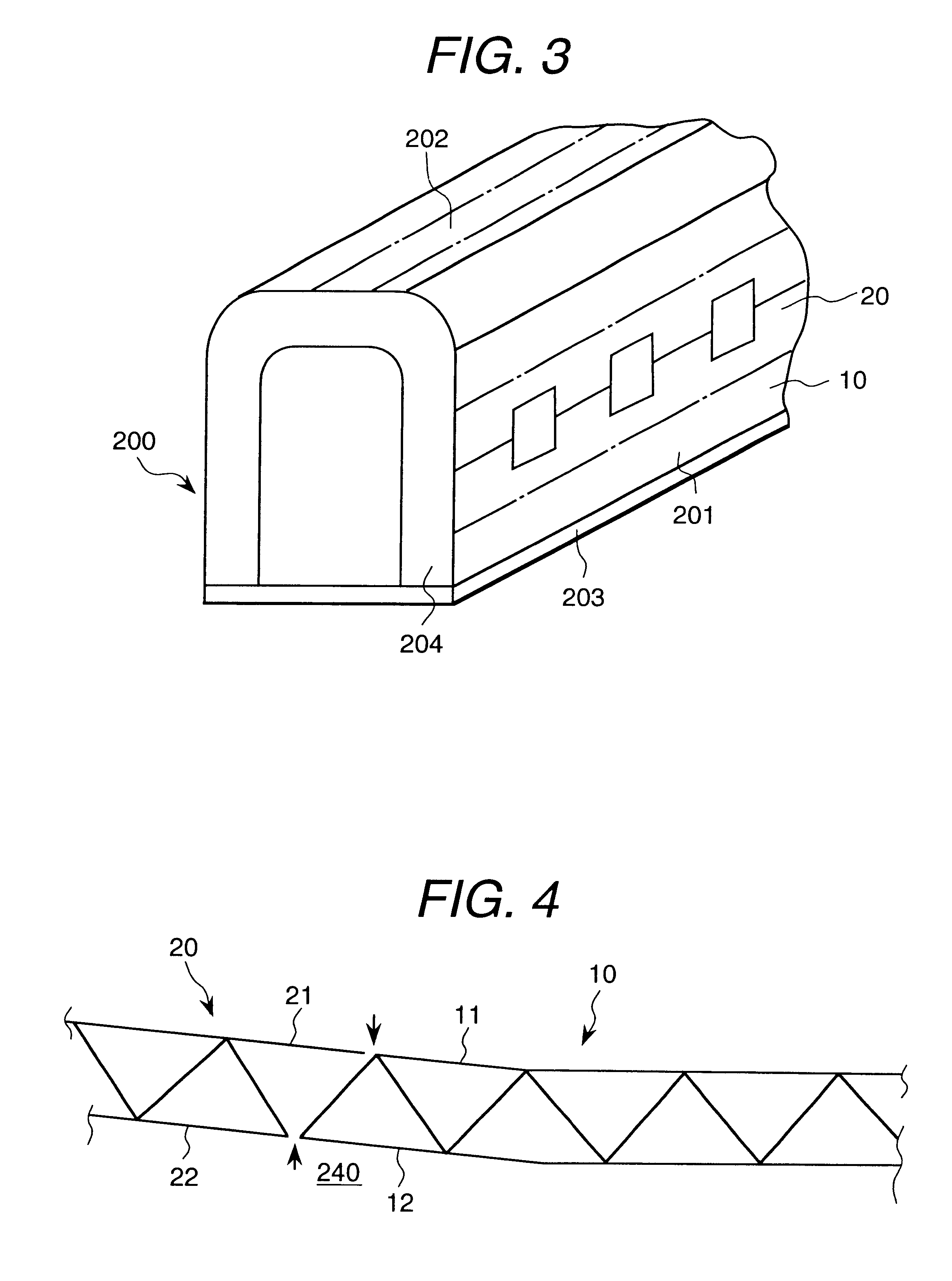 Structure body and a manufacturing method of a structure body