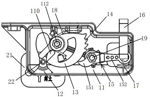 A storage bed unlocking device