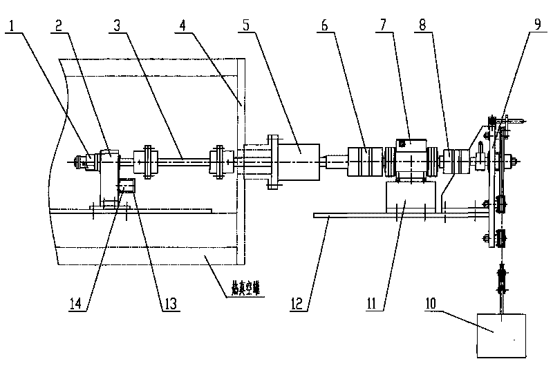 Device for measuring damping ratio of damper