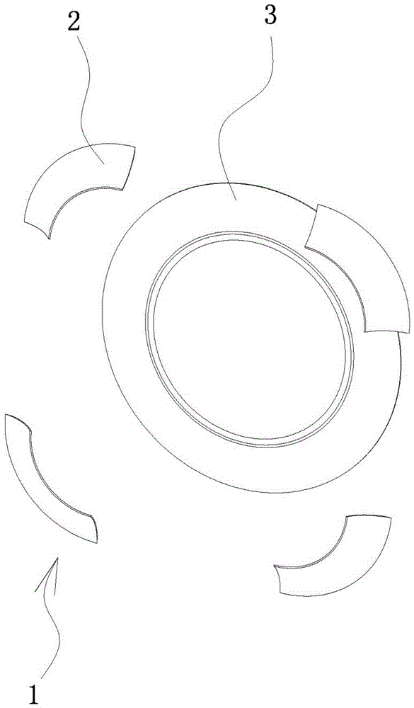 Segmented profiling technology for forming draught fan wheel cover