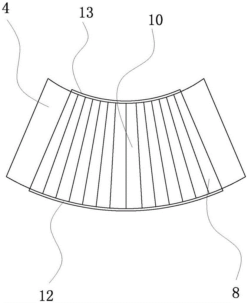 Segmented profiling technology for forming draught fan wheel cover