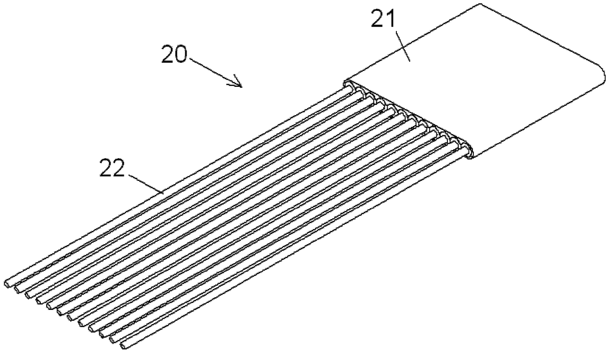 Automatic glue injection system and manufacturing method of porous ferrule assembly