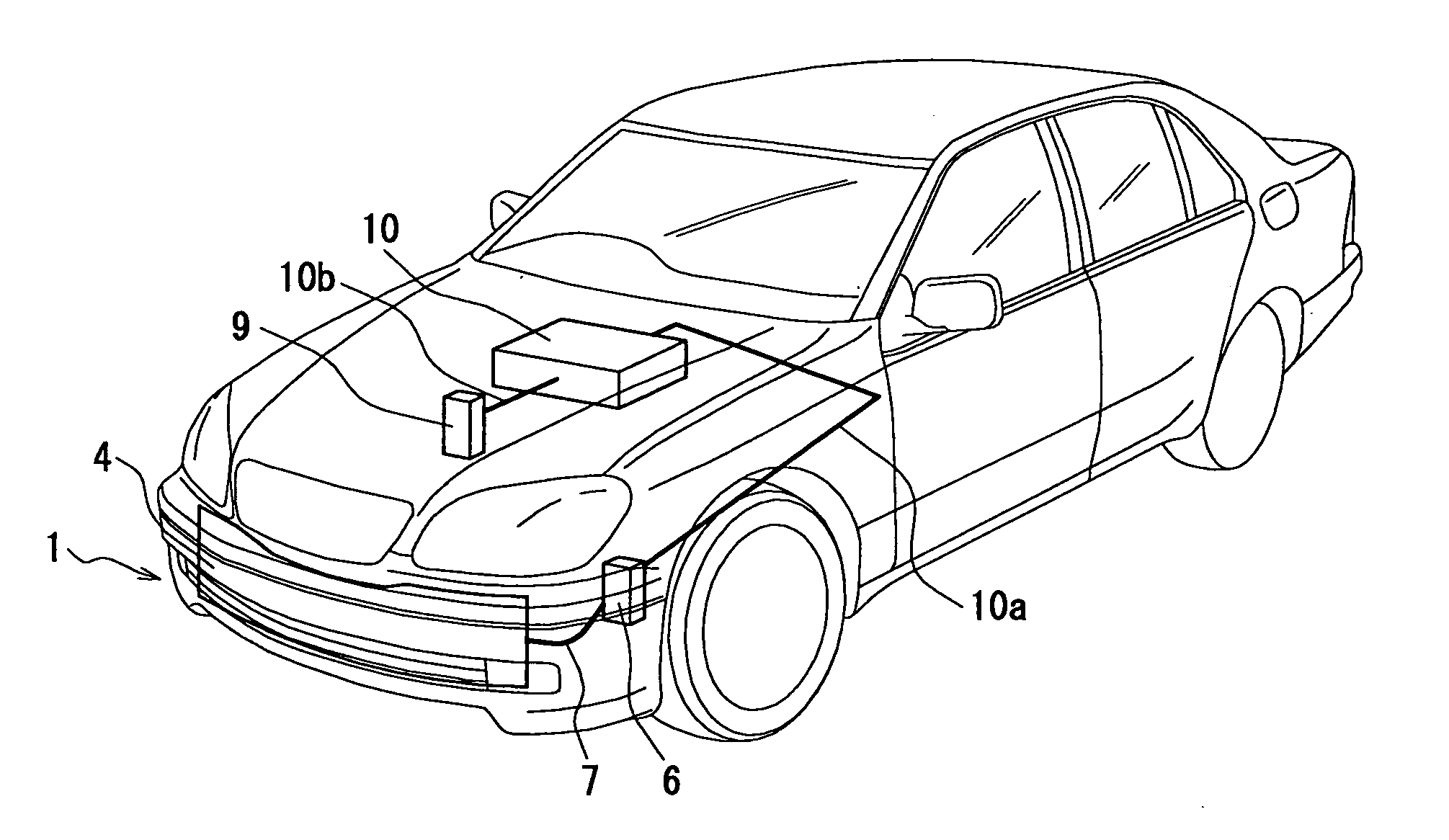 Obstacle discrimination device for vehicle