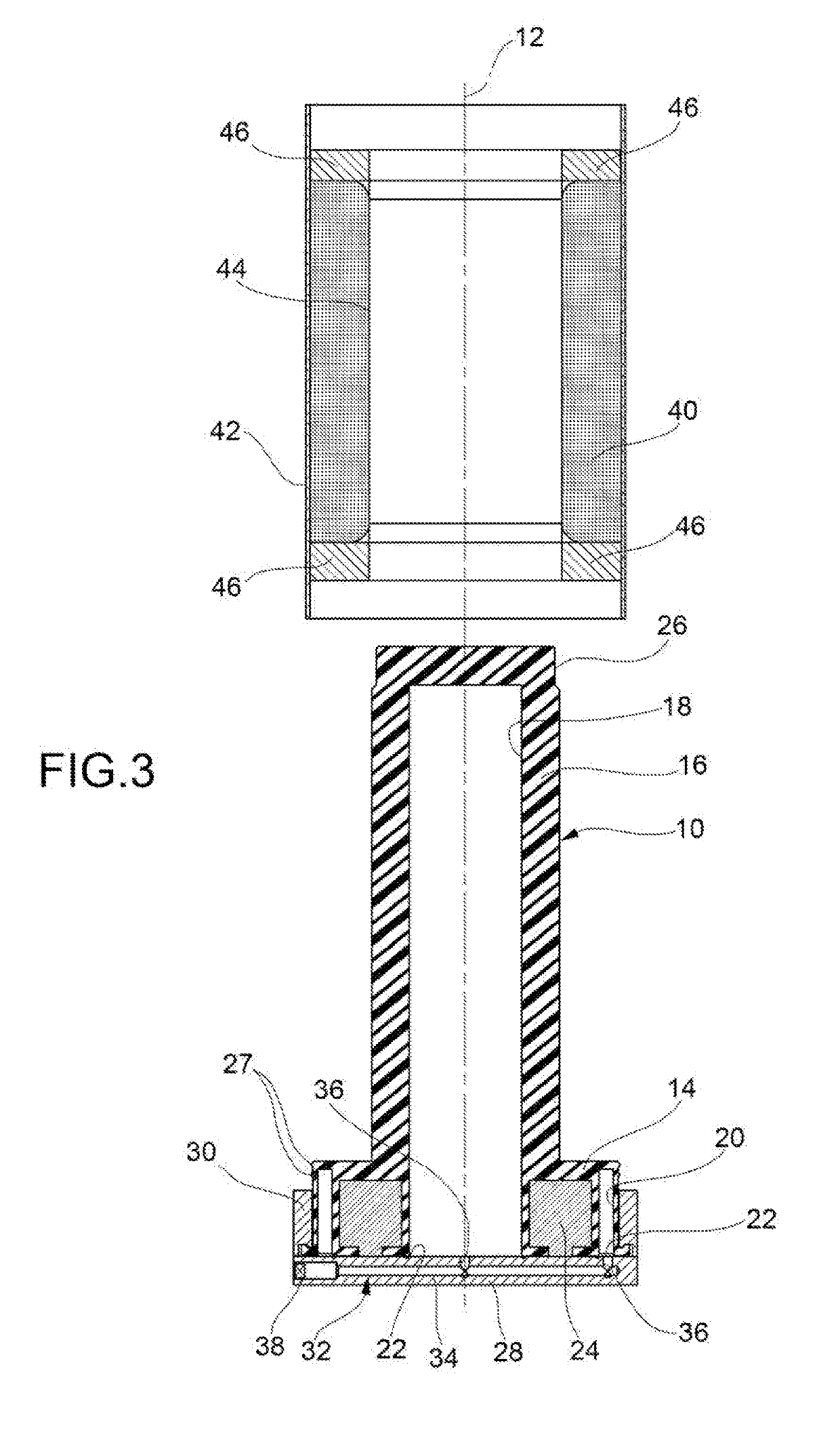 Process for over-moulding an outer stator