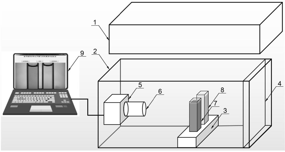 Water quality fluoride detection method based on digital image colorimetric analysis