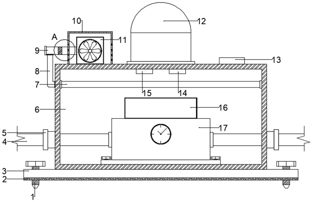 Power wire alarm device