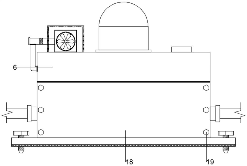 Power wire alarm device