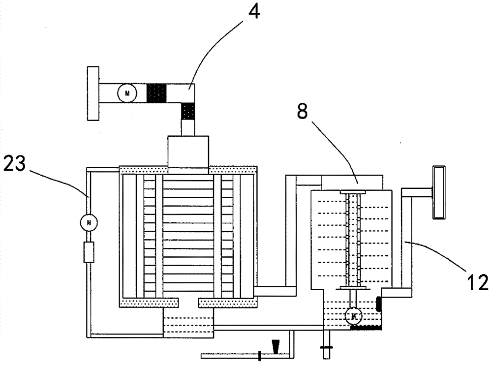 A kind of negative pressure suction air washing type air purification equipment