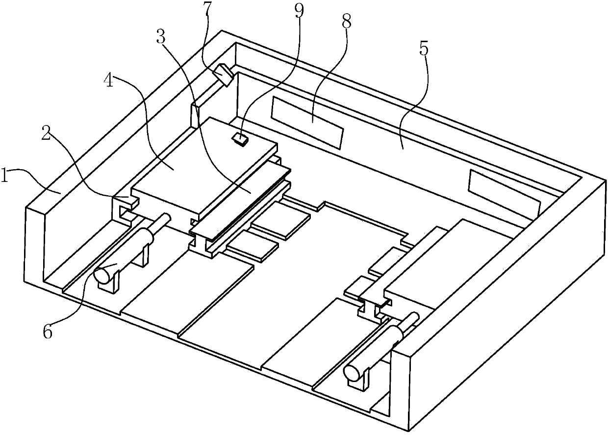 A longitudinal extrusion press