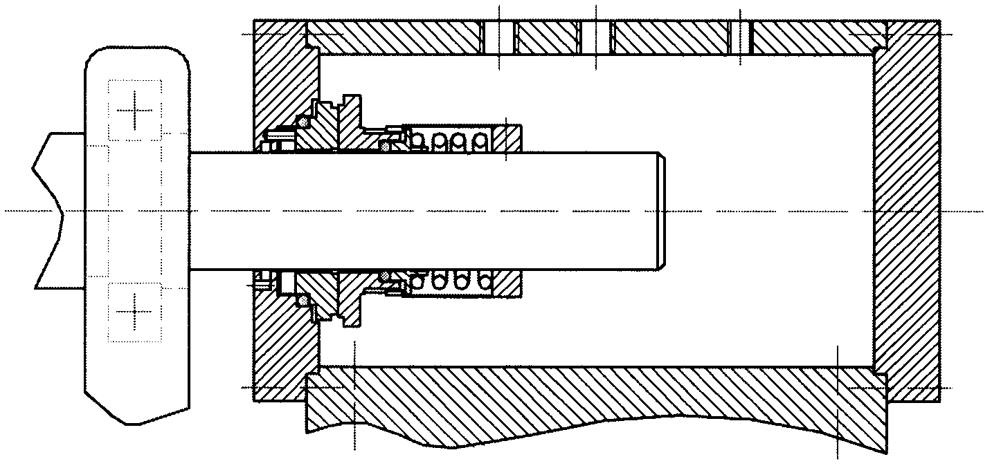 Novel mechanical sealing performance testing apparatus