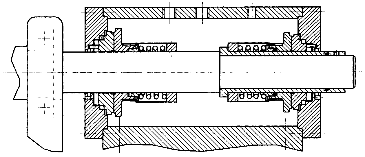 Novel mechanical sealing performance testing apparatus