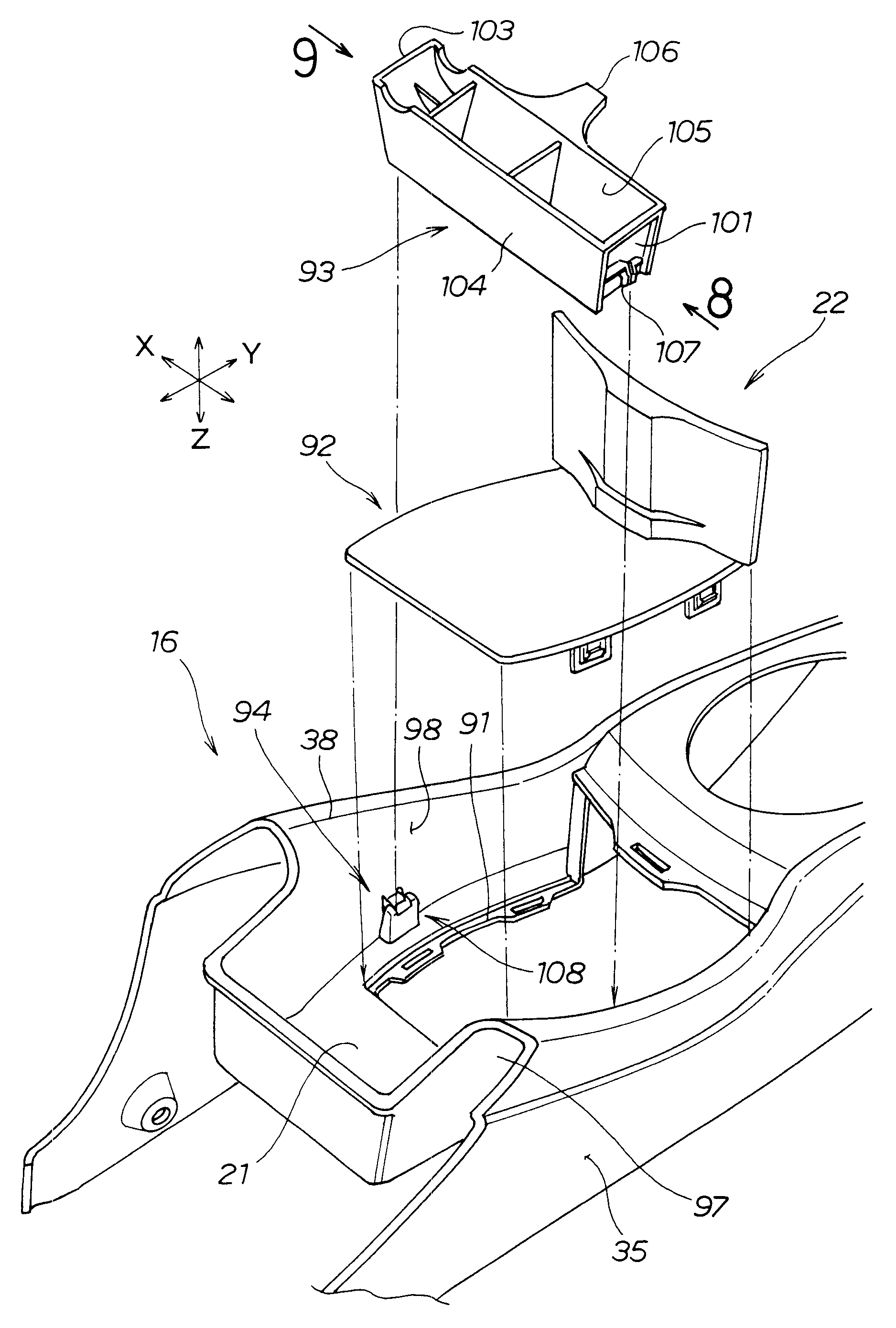 Locking structure