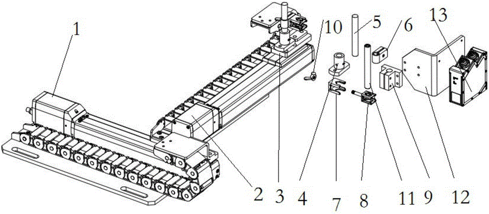 Online visual detecting system for robot polishing